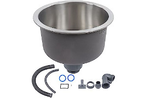 Fregadero Redondo Doble