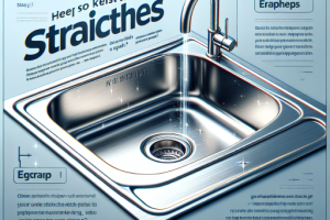 Cómo mantener tu fregadero de acero inoxidable libre de rayones.