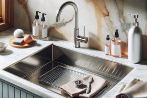 Cómo proteger tu fregadero de acero inoxidable de arañazos Cómo proteger tu fregadero de acero inoxidable de arañazos.