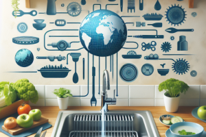 Fregaderos con sistema de desagüe retráctil: una innovación práctica.