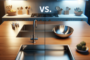 Fregaderos cuadrados vs. Fregaderos redondos: ¿Cuál prefieres?