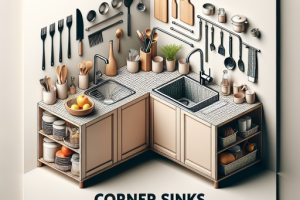 Fregaderos de esquina: maximiza el espacio en tu cocina.