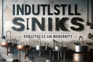 Fregaderos de estilo industrial: robustez y modernidad.