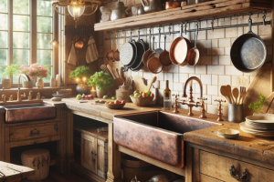 Fregaderos rústicos: el toque acogedor para tu cocina Fregaderos rústicos: el toque acogedor para tu cocina.