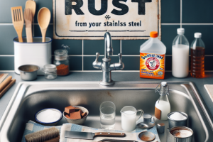 Tips para eliminar el óxido de tu fregadero de acero inoxidable Tips para eliminar el óxido de tu fregadero de acero inoxidable.