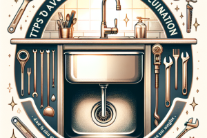 Tips para evitar la acumulación de agua estancada en tu fregadero Tips para evitar la acumulación de agua estancada en tu fregadero.