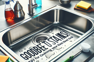 ¡Adiós a las manchas! Trucos para limpiar tu fregadero de acero inoxidable ¡Adios-a-las-manchas-Trucos-para-limpiar-tu-fregadero-de-acero-inoxidable