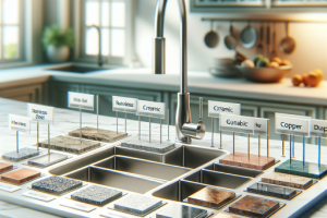 ¿Cómo elegir el material adecuado para tu fregadero?