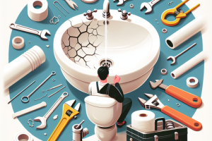 ¿Es posible reparar un fregadero agrietado?